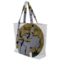 Chinese New Year ¨C Year of the Ox Zip Up Canvas Bag