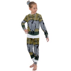 Chinese New Year ¨c Year Of The Ox Kids  Long Sleeve Set  by Valentinaart