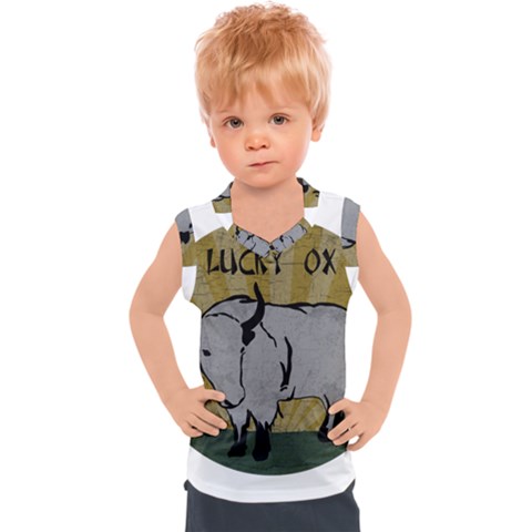 Chinese New Year ¨c Year Of The Ox Kids  Sport Tank Top by Valentinaart