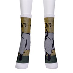 Chinese New Year ¨C Year of the Ox Men s Crew Socks