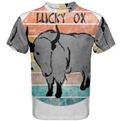 Chinese New Year ¨c Year Of The Ox Men s Cotton Tee by Valentinaart