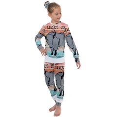 Chinese New Year ¨c Year Of The Ox Kids  Long Sleeve Set  by Valentinaart