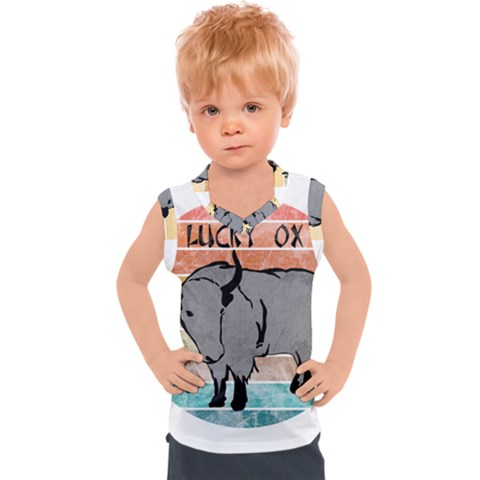 Chinese New Year ¨c Year Of The Ox Kids  Sport Tank Top by Valentinaart