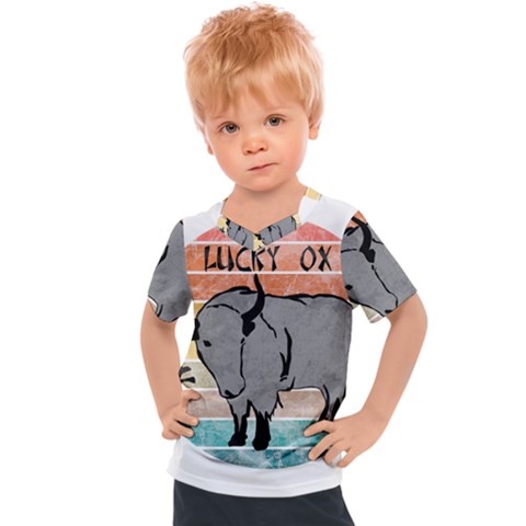 Chinese New Year ¨c Year Of The Ox Kids  Sports Tee by Valentinaart