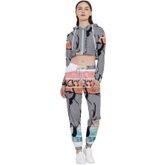 Chinese New Year ¨c Year Of The Ox Cropped Zip Up Lounge Set
