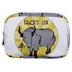 Chinese New Year ¨c Year Of The Ox Make Up Pouch (small) by Valentinaart
