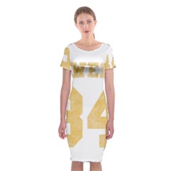 Orwell 84 Classic Short Sleeve Midi Dress by Valentinaart