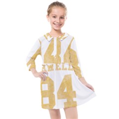 Orwell 84 Kids  Quarter Sleeve Shirt Dress