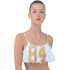 Orwell 84 Frill Bikini Top by Valentinaart