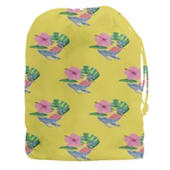 Floral Drawstring Pouch (3xl) by Sparkle