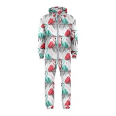 Music Flamingo Hooded Jumpsuit (kids) by Sparkle