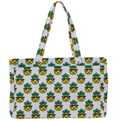 Holiday Pineapple Canvas Work Bag