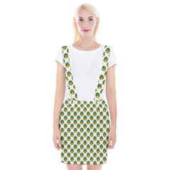 Holiday Pineapple Braces Suspender Skirt by Sparkle