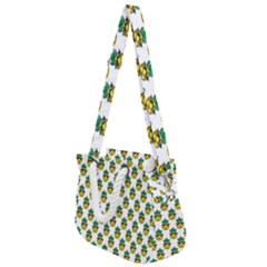 Holiday Pineapple Rope Handles Shoulder Strap Bag by Sparkle