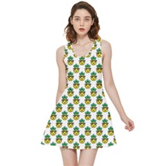 Holiday Pineapple Inside Out Reversible Sleeveless Dress by Sparkle