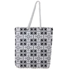 Greece Full Print Rope Handle Tote (large) by Sobalvarro