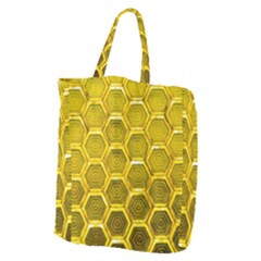 Hexagon Windows Giant Grocery Tote by essentialimage