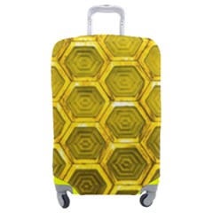 Hexagon Windows Luggage Cover (medium) by essentialimage