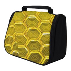 Hexagon Windows Full Print Travel Pouch (small) by essentialimage