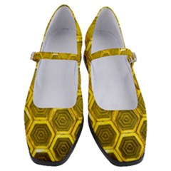 Hexagon Windows Women s Mary Jane Shoes by essentialimage