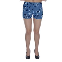 Abstract fashion style  Skinny Shorts