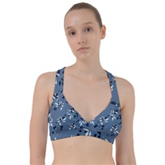 Abstract fashion style  Sweetheart Sports Bra