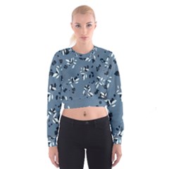 Abstract fashion style  Cropped Sweatshirt