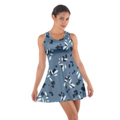Abstract fashion style  Cotton Racerback Dress