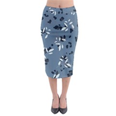 Abstract fashion style  Midi Pencil Skirt