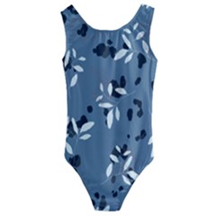 Abstract fashion style  Kids  Cut-Out Back One Piece Swimsuit