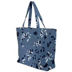 Abstract fashion style  Zip Up Canvas Bag