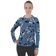Abstract fashion style  Women s Pique Long Sleeve Tee