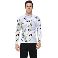 Tree Poppies  Men s Long Sleeve Rash Guard by Sobalvarro