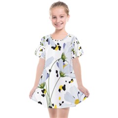 Tree Poppies  Kids  Smock Dress by Sobalvarro