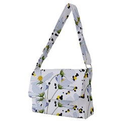 Tree Poppies  Full Print Messenger Bag (m) by Sobalvarro