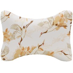 Birds And Flowers  Seat Head Rest Cushion by Sobalvarro