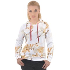 Birds And Flowers  Women s Overhead Hoodie by Sobalvarro