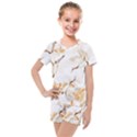 Birds and flowers  Kids  Mesh Tee and Shorts Set View1