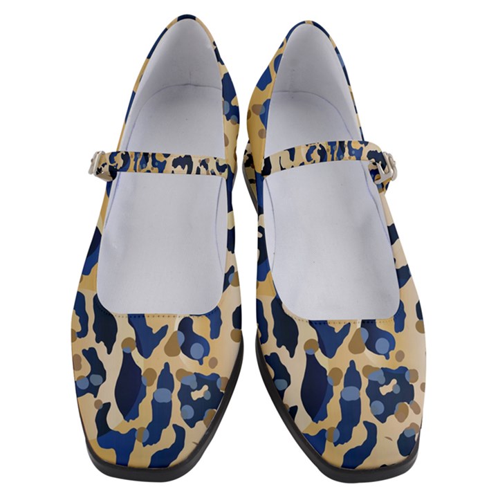 Leopard skin  Women s Mary Jane Shoes