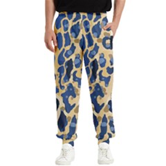 Leopard Skin  Men s Elastic Waist Pants by Sobalvarro