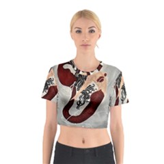 Bama Mermaid Cotton Crop Top