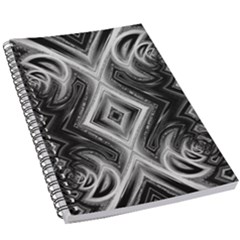 Black And White 5 5  X 8 5  Notebook by Dazzleway