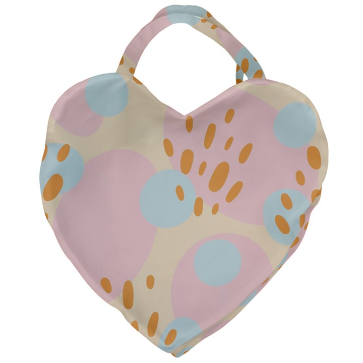 Girly Giant Heart Shaped Tote