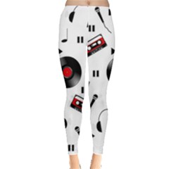 Music Life Leggings  by Valentinaart