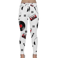 Music Life Classic Yoga Leggings by Valentinaart