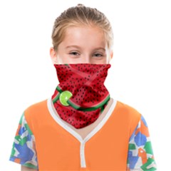 Fruit Life 3 Face Covering Bandana (kids) by Valentinaart