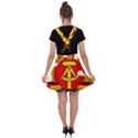 Flag Map of East Germany (1959¨C1990) Velvet Suspender Skater Skirt View2