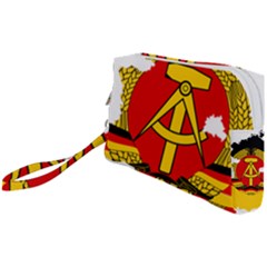 Flag Map of East Germany (1959¨C1990) Wristlet Pouch Bag (Small)