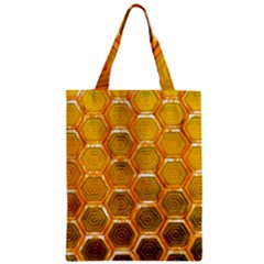 Hexagon Windows Zipper Classic Tote Bag by essentialimage