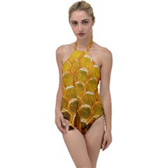 Hexagon Windows Go With The Flow One Piece Swimsuit by essentialimage